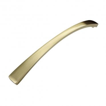 Brushed Brass 170mm Bow Handle (Single)