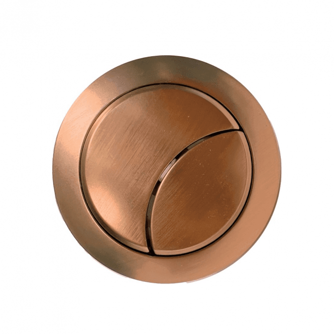 Dove Bathrooms Brushed Bronze Dual Push Button Cover (Rod Type)