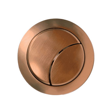 Brushed Bronze Dual Push Button Cover (Rod Type)