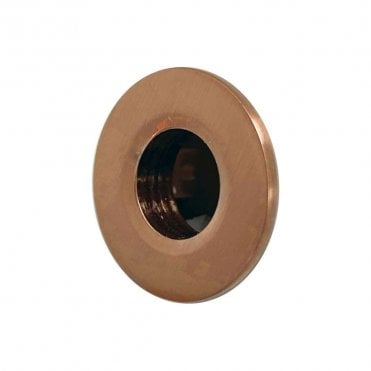Brushed Bronze Round Basin Overflow Ring