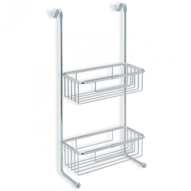 Dove Bathrooms Capella 2-Tier Shower Caddy - Chrome