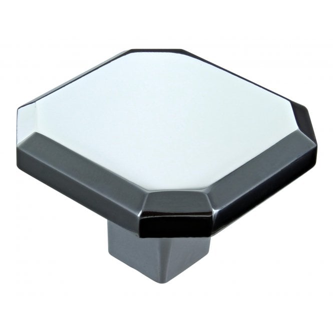 Dove Bathrooms Chrome 34mm Octagonal Knob Handle (Single)