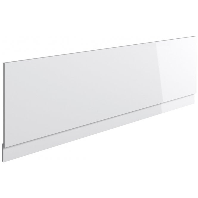 Dove Bathrooms City 1700mm Bath Front Panel - White Gloss