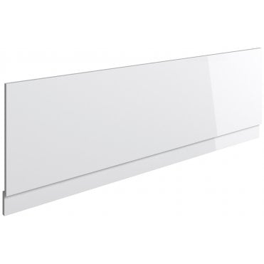 City 1700mm Bath Front Panel - White Gloss