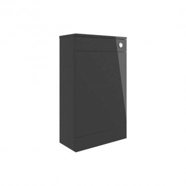 City 500mm Floor Standing WC Unit - Anthracite