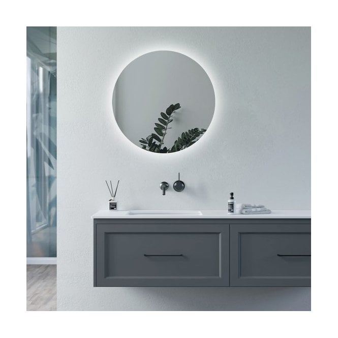 Dove Bathrooms Como 800mm Round Back-Lit LED Mirror