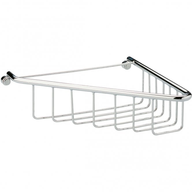 Dove Bathrooms Cosmo 1-Tier Corner Shower Caddy - Chrome