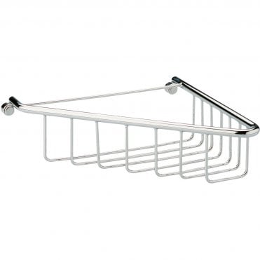 Cosmo 1-Tier Corner Shower Caddy - Chrome