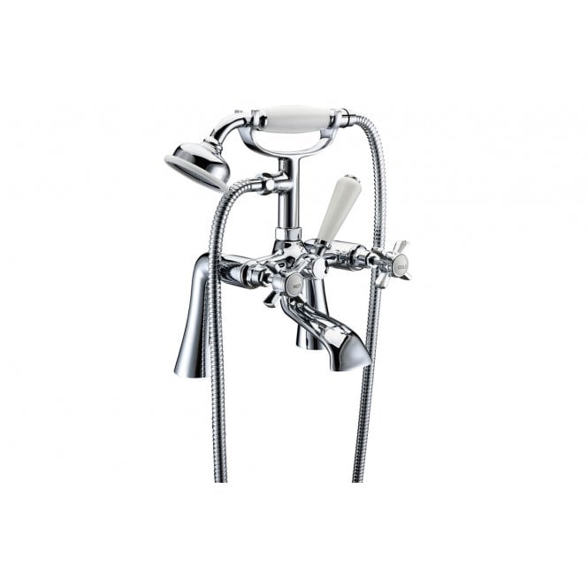 Dove Bathrooms Dahlia Bath/Shower Chrome Mixer Tap