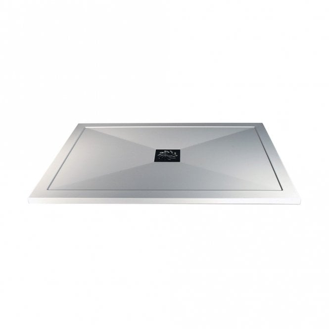 Dove Bathrooms Designer 25mm Ultra-Slim 1500mm x 800mm Rectangular Tray & Waste