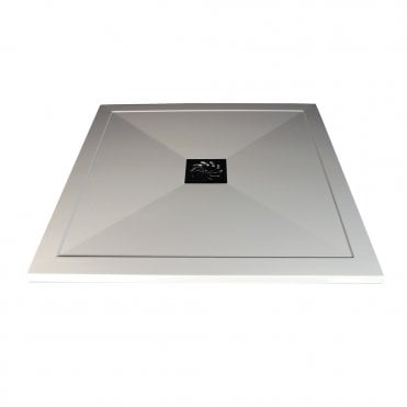 Designer 25mm Ultra-Slim 800mm x 800mm Square Tray & Waste