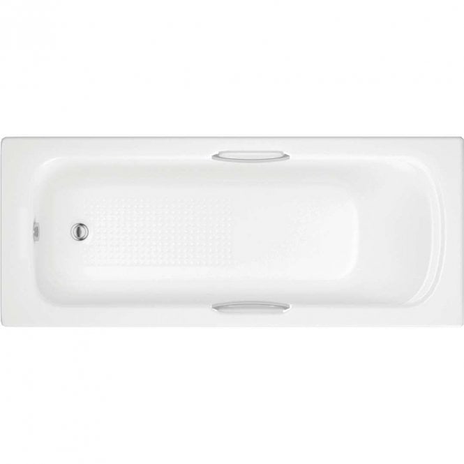 Dove Bathrooms Devon Gripped 1700mm x 700mm 0TH Bath with Legs