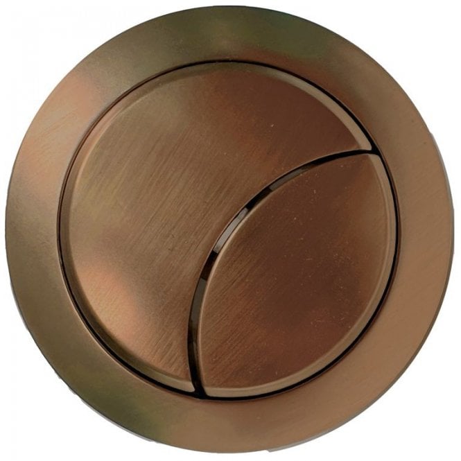 Dove Bathrooms Dual Push Button (Cable) - Brushed Bronze