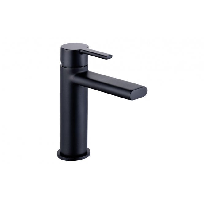 Dove Bathrooms Ebony Basin Matt Black Mixer Tap