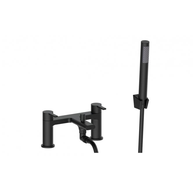Dove Bathrooms Ebony Bath/Shower Matt Black Mixer Tap