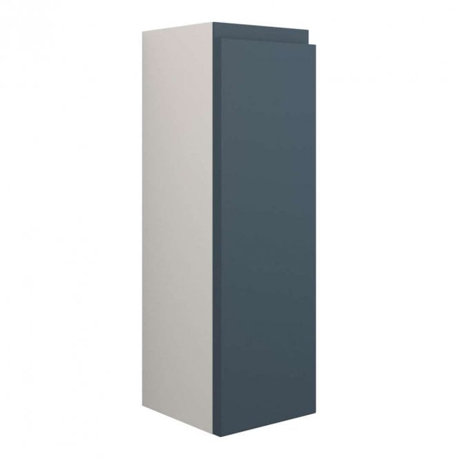 Dove Bathrooms Eden 200mm Slim Base Unit - Matt Arley Blue (Grey Cabinet)