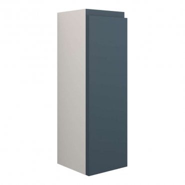 Eden 200mm Slim Base Unit - Matt Arley Blue (Grey Cabinet)