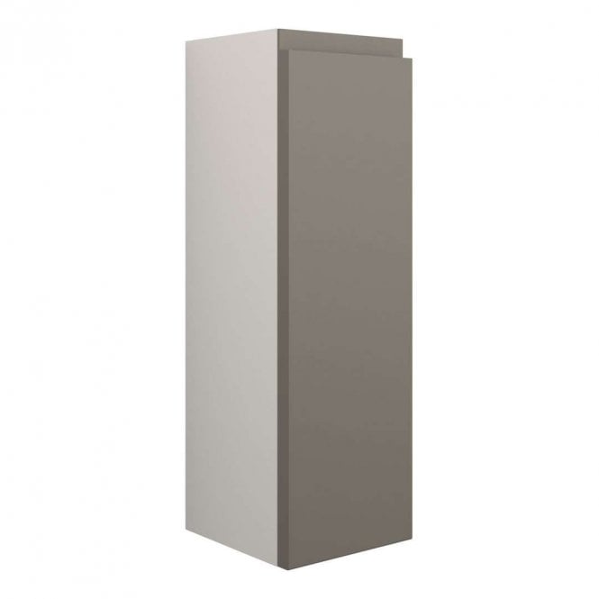 Dove Bathrooms Eden 200mm Slim Base Unit - Matt Stone (Grey Cabinet)