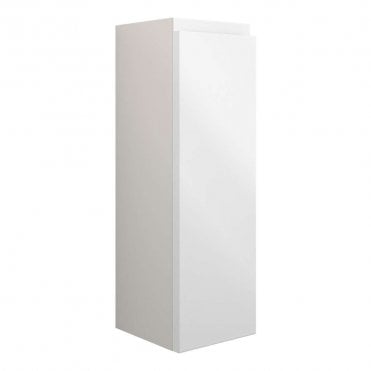 Eden 200mm Slim Base Unit - White Gloss (Grey Cabinet)