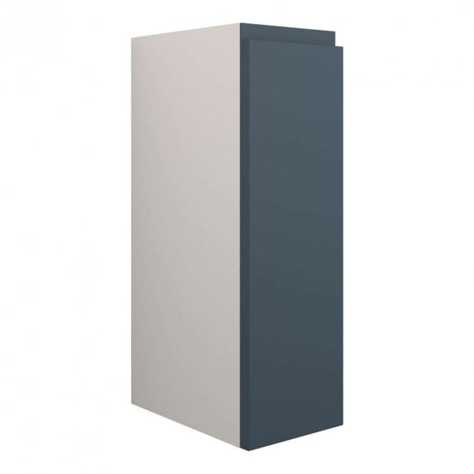 Dove Bathrooms Eden 200mm Standard Toilet Roll Unit - Matt Arley Blue (Grey Cabinet)