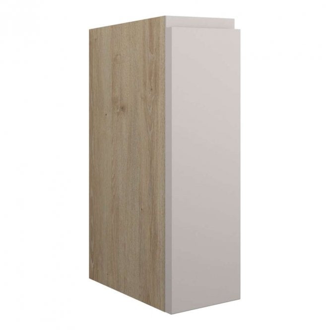 Dove Bathrooms Eden 200mm Standard Toilet Roll Unit - Matt Dove Grey (Oak Cabinet)