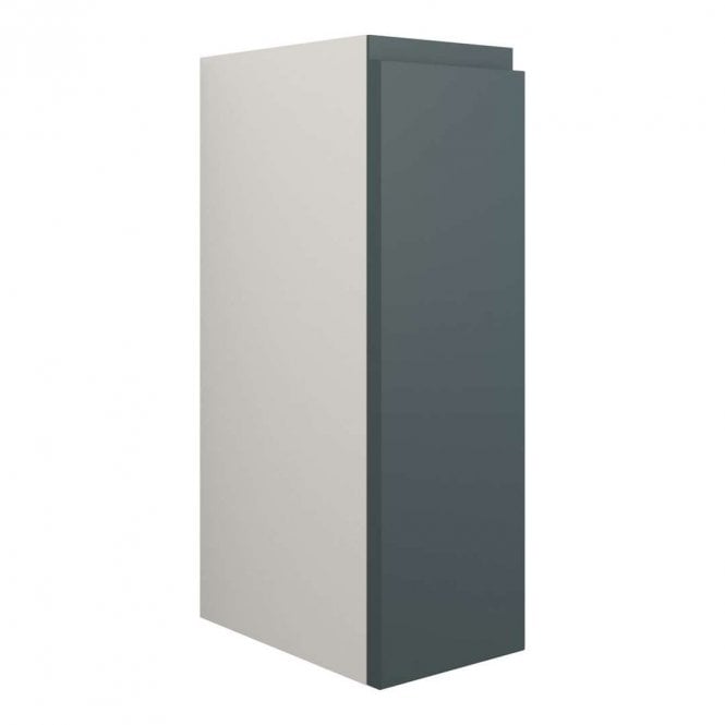 Dove Bathrooms Eden 200mm Standard Toilet Roll Unit - Matt Green (Grey Cabinet)