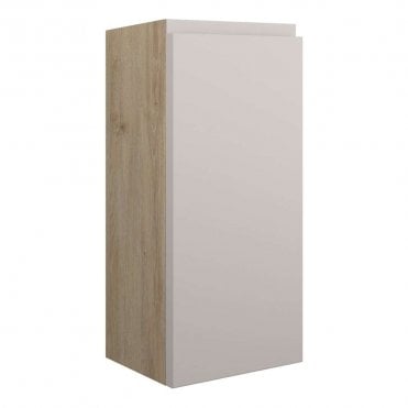 Eden 300mm Slim Base Unit - Matt Dove Grey (Oak Cabinet)