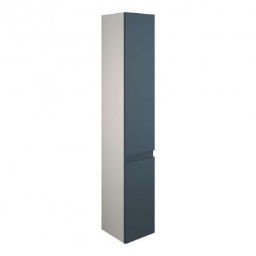 Eden 300mm Tall Unit - Matt Arley Blue (Grey Cabinet)