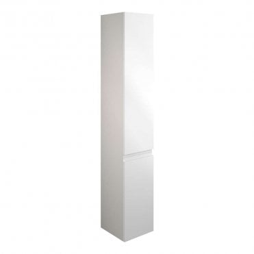 Eden 300mm Tall Unit - White Gloss (Grey Cabinet)