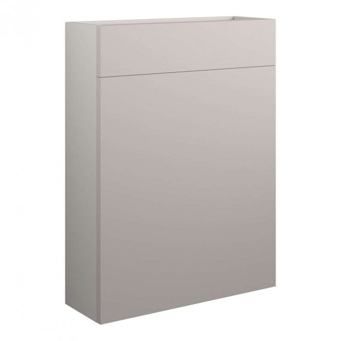 Dove Bathrooms Eden 600mm Slim WC Unit - Matt Dove Grey (Grey Cabinet)