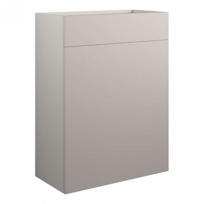 Dove Bathrooms Eden 600mm Standard WC Unit - Matt Dove Grey (Grey Cabinet)