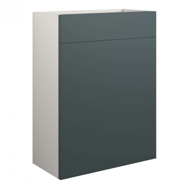 Dove Bathrooms Eden 600mm Standard WC Unit - Matt Green (Grey Cabinet)