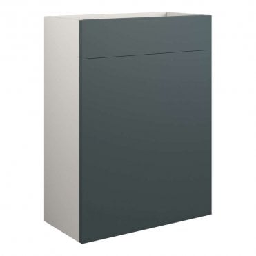 Eden 600mm Standard WC Unit - Matt Green (Grey Cabinet)