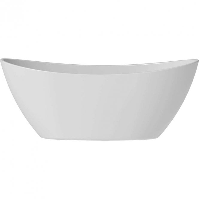 Dove Bathrooms Edge 1700mm x 780mm Modern Freestanding Bath - White