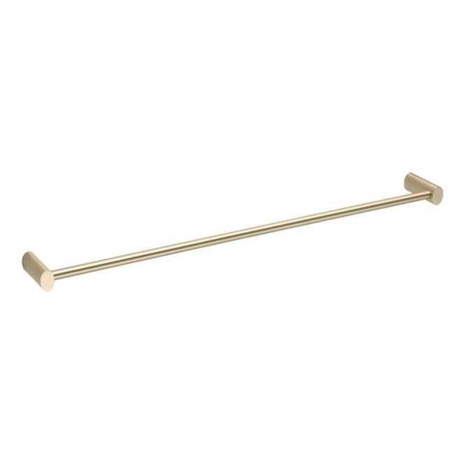 Dove Bathrooms Elliptical 590mm Brushed Brass Towel Rail
