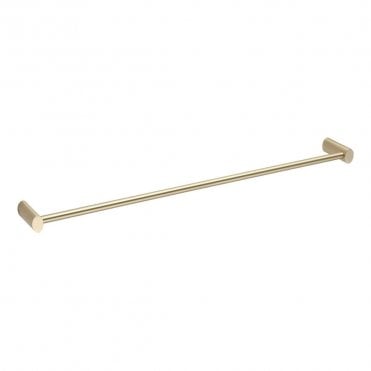 Elliptical 590mm Brushed Brass Towel Rail