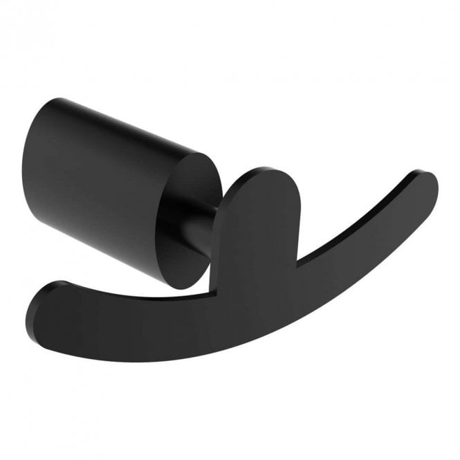 Dove Bathrooms Elliptical Black Robe Hook