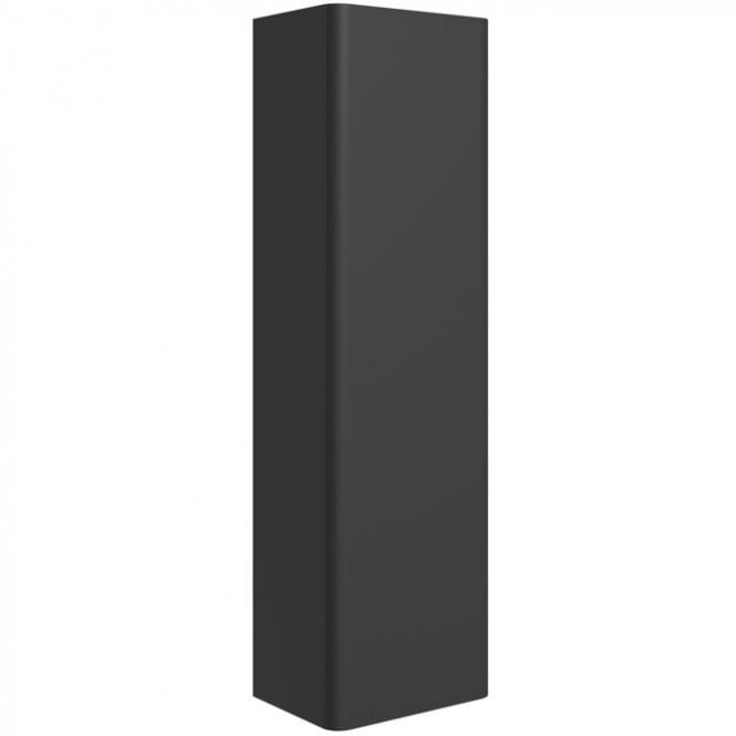 Dove Bathrooms Eloisa 350mm Wall Hung 1 Door Tall Unit - Matt Black