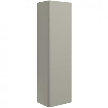 Eloisa 350mm Wall Hung 1 Door Tall Unit - Matt Latte