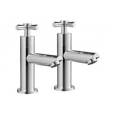 Emma Bath Taps - Chrome