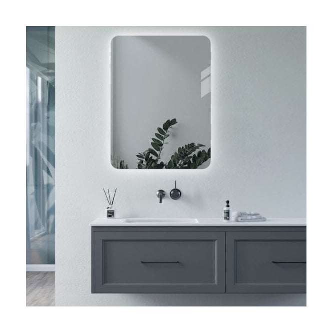 Dove Bathrooms Enchant 600x800mm Rectangle Back-Lit LED Mirror