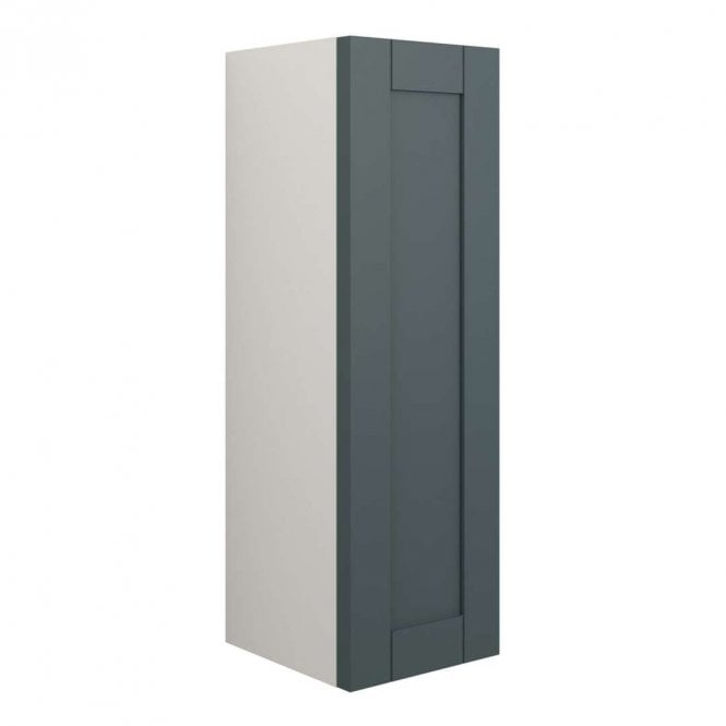 Dove Bathrooms Etta 200mm Slim Base Unit - Matt Green (Grey Cabinet)