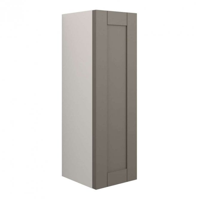 Dove Bathrooms Etta 200mm Slim Base Unit - Matt Stone (Grey Cabinet)