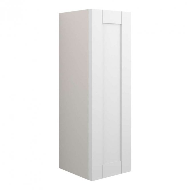 Dove Bathrooms Etta 200mm Slim Base Unit - Matt White (Grey Cabinet)