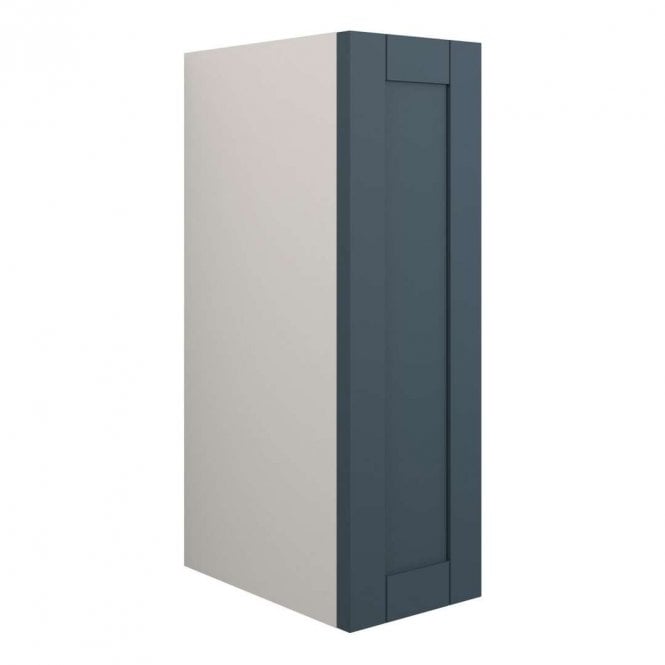 Dove Bathrooms Etta 200mm Standard Toilet Roll Unit - Matt Arley Blue (Grey Cabinet)