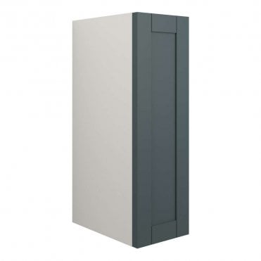 Etta 200mm Standard Toilet Roll Unit - Matt Green (Grey Cabinet)