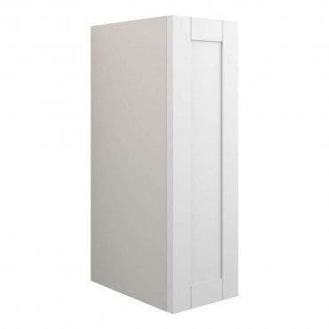 Etta 200mm Standard Toilet Roll Unit - Matt White (Grey Cabinet)