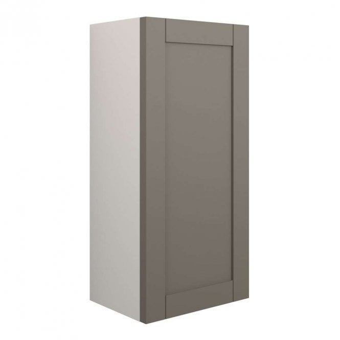 Dove Bathrooms Etta 300mm Slim Base Unit - Matt Stone (Grey Cabinet)