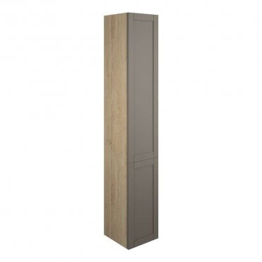 Etta 300mm Tall Unit - Matt Stone (Oak Cabinet)