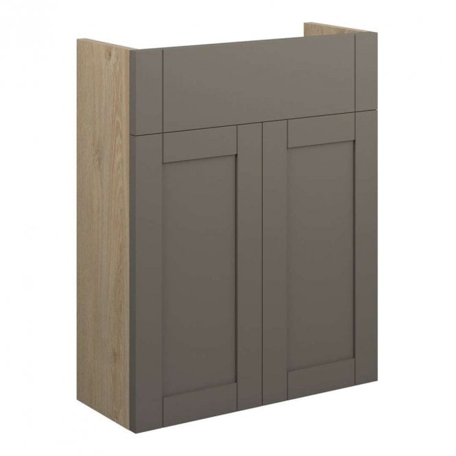 Dove Bathrooms Etta 500mm Slim Basin Unit - Matt Stone (Oak Cabinet)